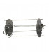 Kit para asador 4 pinchos 250 mm- DIFF - 150572