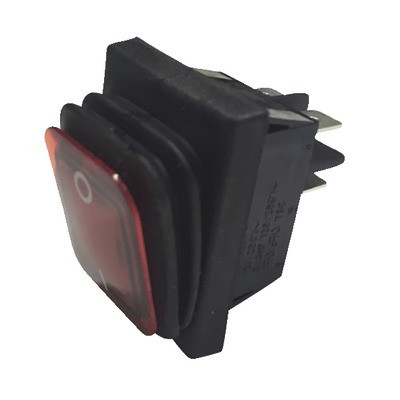 Red light switch sealed 0/1 16A- DIFF - 150647