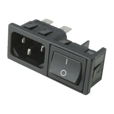Prise VDE et interrupteur 0/1 rectangula- DIFF - 150648