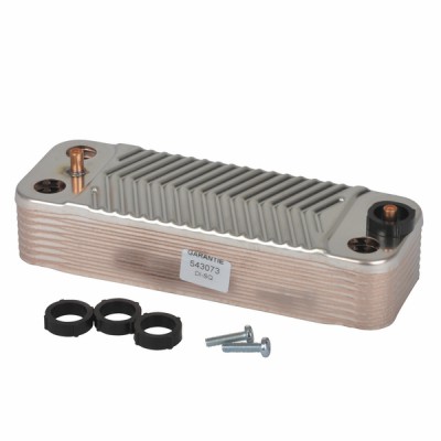Intercambiador de calor de 16 placas - DIFF para Saunier Duval : 2000801831