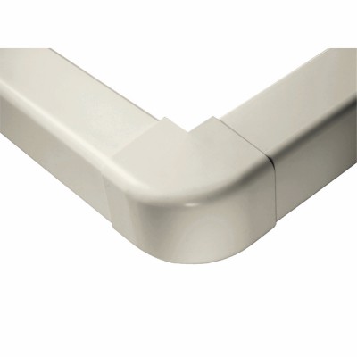 Angle externe 110x75 blanc pur 9010 (X 6) - DIFF