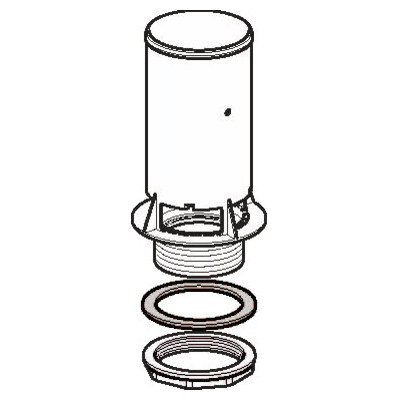 Bassin pour réservoir apparent AP128- GEBERIT - 240.986.00.1