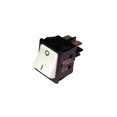 White double pole switch- DE DIETRICH CHAPPEE - 300024488
