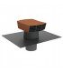 Chapeau de toiture plastique CTP2 160 Tu- ANJOS - 3010