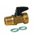 Vanne vidange 1/2" e-kombi- FERROLI - 39809010