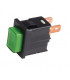 Bouton poussoir L4 N/vert- DIFF pour De Dietrich Chappée - V15804542