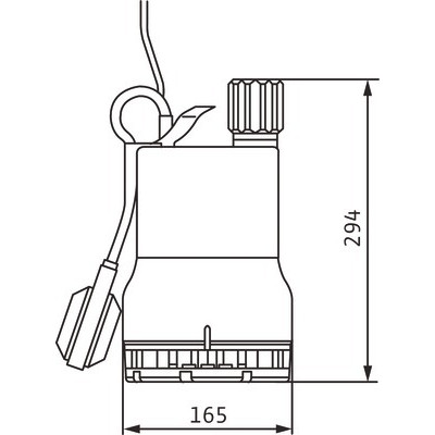 Domestic cold water condensate pump tm 32/7- WILO - 4048412