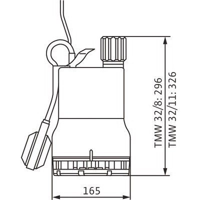 Pompe Drain TMW 32/8- WILO - 4048413