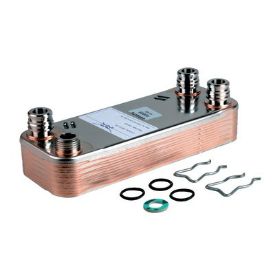 Domestic hot water exchanger 12 plates- DIFF pour Vaillant - 065131