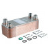 Intercambiador sanitario 20 placas- DIFF pour Vaillant - 065153