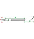 Bloque electrodo WL10- DIFF pour Weishaupt - 1420131027/7