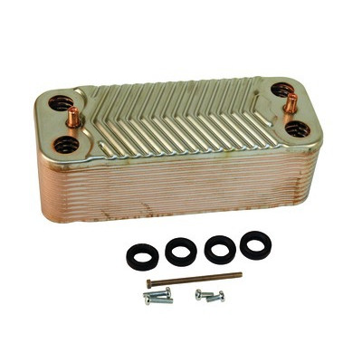 Plate exchanger with O-rings- DIFF pour De Dietrich Chappée - 200008730