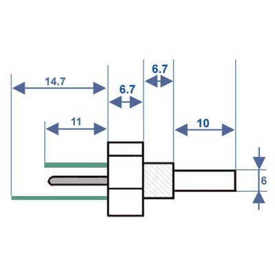 Kit termistancias- DIFF pour Baxi-Roca - 122155310  - (X2)