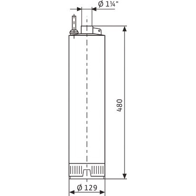 Pompe immergée SUB TWI5-304EM- WILO - 4104118