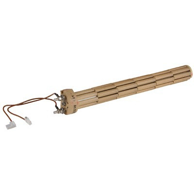 Résistance stéatite barillet tête ovale 2000W, 380mm, MONO- DIFF pour Chaffoteaux - 396117-01
