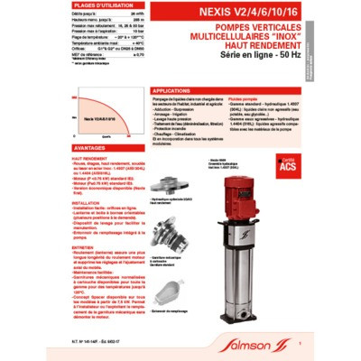Nexis v1605-ose/400-50- SALMSON - 4162653