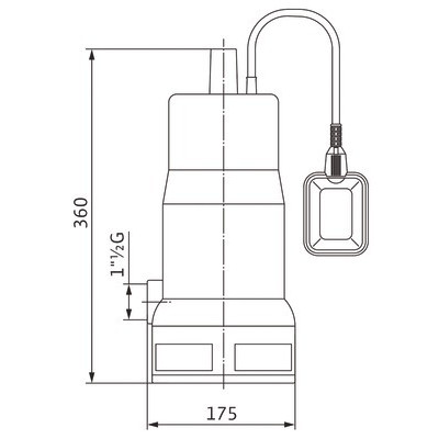 Pompe Initial WASTE 14-9- WILO - 4168022