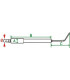 Short electrodes- DIFF pour Buderus - 95242360015  - (X2)