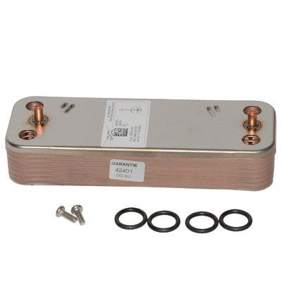 Echangeur sanitaire 14 plaques- DIFF pour De Dietrich Chappée - 7672687