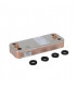 Heat exchanger 10 plates- DIFF pour Atlantic - 161151