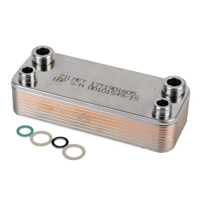 Intercambiador 16 placas- DIFF pour Ferroli - 39812300