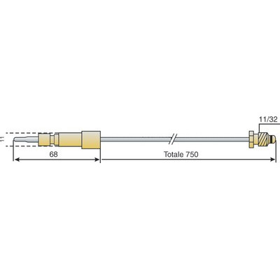 Thermocouple STIEBEL ELTRON- STIEBEL ELTRON - 97027
