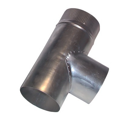 Empalme forma de T a 90° Ø125mm- ISOTIP JONCOUX - 013012