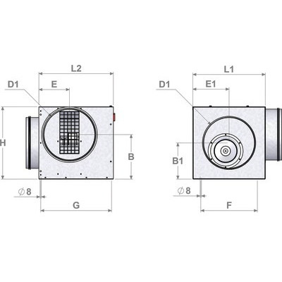 Caisson ECONIZER 1000- CALADAIR - CEC050354