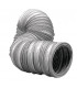 Gaine PVC souple Ø80mm x 6m en filet- DIFF - 50269