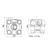 Self-regulating Mechanical Ventilation system (VMC) case for 4 sanitary installations- NATHER - 996515