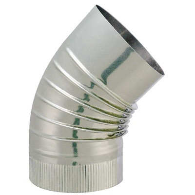 45° elbow Ø153mm- ISOTIP JONCOUX - 032415