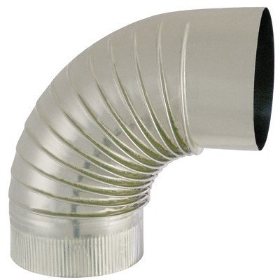 90° elbow Ø200mm- ISOTIP JONCOUX - 032120