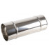 Tuyau inox Ø125mm x 0.33m- ISOTIP JONCOUX - 031312