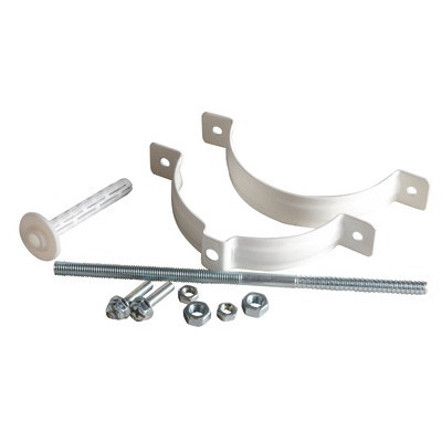 White fastening clamp with dowel pin- UBBINK - 308410