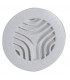 Grille d'aération intérieure Ø125mm- NICOLL - 1GATM125