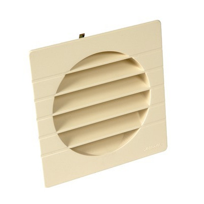 Grille d'aération extérieure Ø125mm- NICOLL - 1GETM125