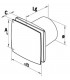 Aérateur mur/plafond DESIGN 100K- NATHER - 549018