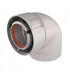 Codo 90° ALU/PVC blanco UBBINK 227233- UBBINK - 227233