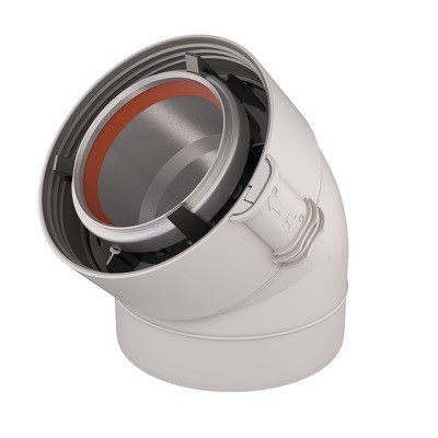 45° elbow gas- UBBINK - 229501  - (X2)