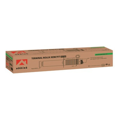 Rolux Rénofit® 60/100 - 60/100 horizontal wall terminal kit- UBBINK - 229411