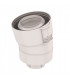 Coude 30°condensation fioul/gaz PPTL/PVC- UBBINK - 229202