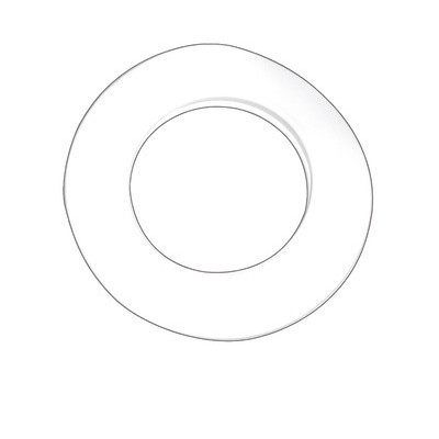 White escutcheon Ø100- UBBINK - 710265