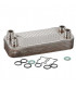 Heat exchanger 12 plates- DIFF pour Vaillant - 0020073795