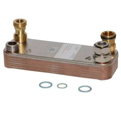 Echangeur sanitaire 12 plaques- DIFF pour Vaillant - 064950