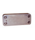 Échangeur sanitaire 12 plaques- DIFF pour Beretta - R8036