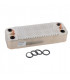 Heat exchanger 16 plates- DIFF pour Baxi - 241160