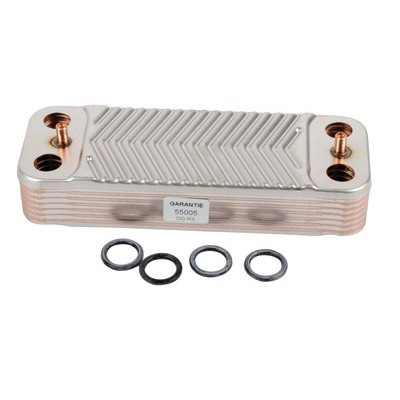 Domestic hot water exchanger 14 plates- DIFF pour Chaffoteaux - 571646