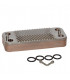 Intercambiador de calor de 12 placas- DIFF pour Ideal - 175417