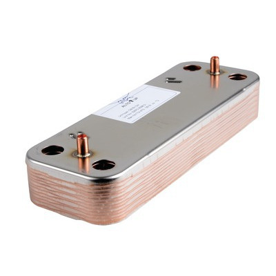Domestic hot water exchanger 12 plates- CHAFFOTEAUX - 571646