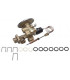 Cold domestic water valve tpc-m with accessories- DANFOSS - 145H3886